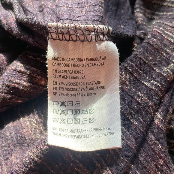 American Eagle Soft & Sexy Rib Body Suit: Size Small - Picture 8 of 9